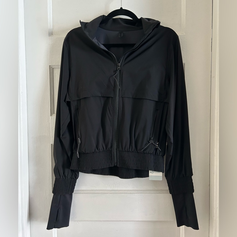 P'tula Tiffany Black Athletic Jacket Sz Medium NWT